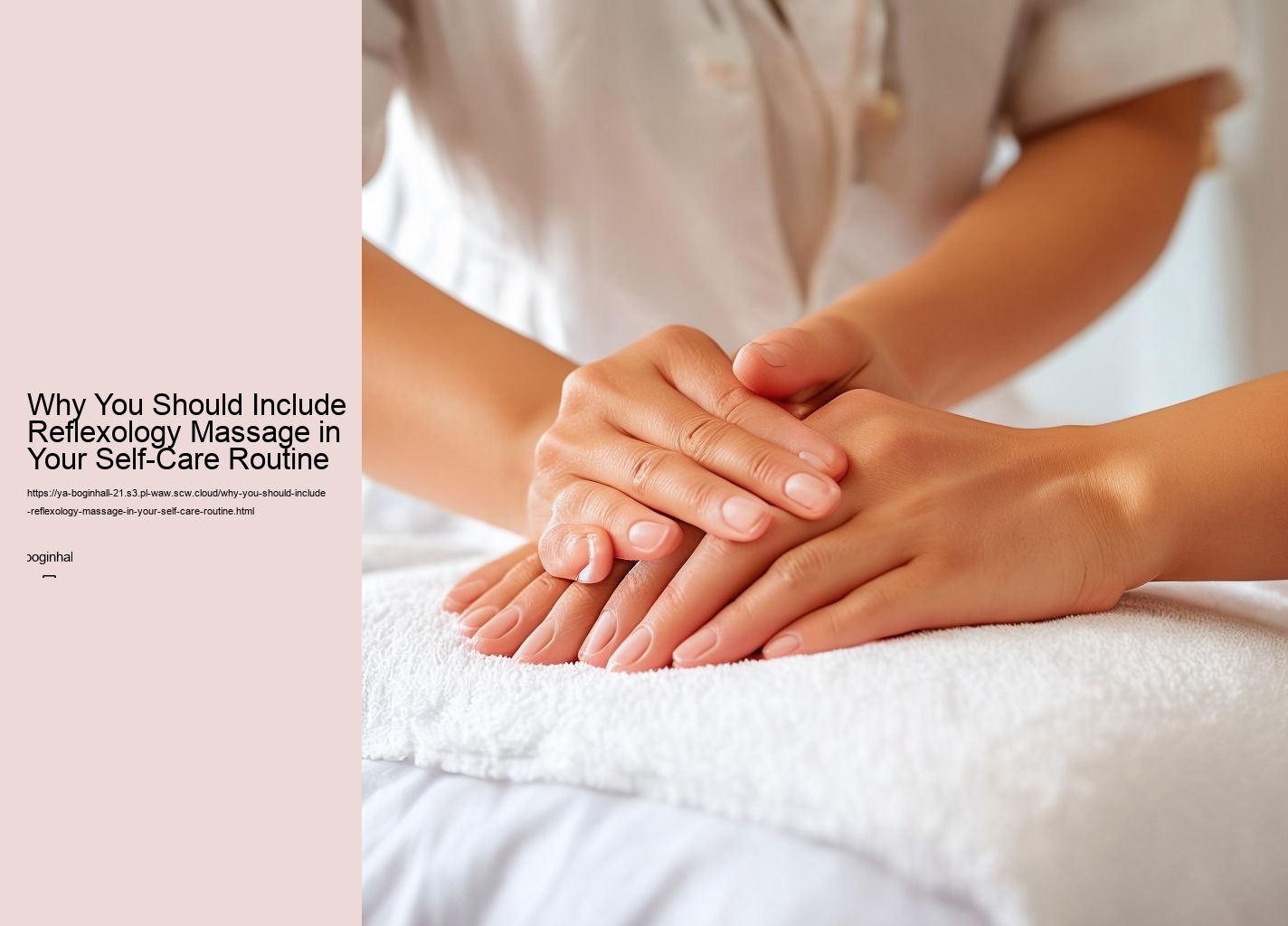 Why You Should Include Reflexology Massage in Your Self-Care Routine